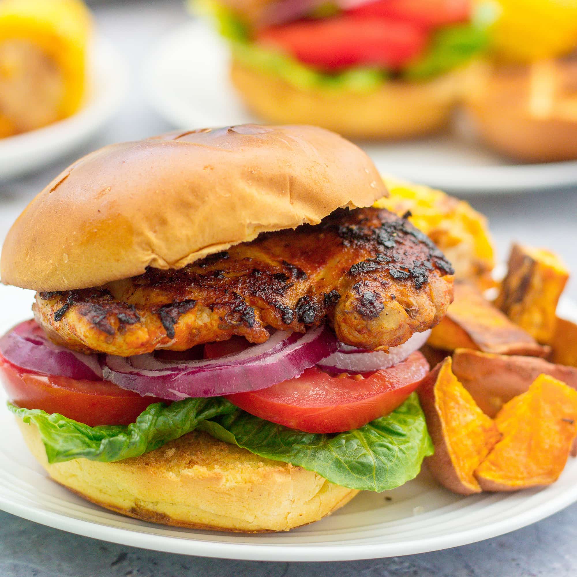 Peri Peri Chicken Burger Nandos Copycat