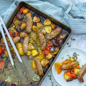 Easy Sausage Traybake