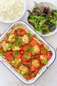 Sticky Chicken Traybake inspired by Mary Berry