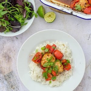 Sticky Chicken Traybake inspired by Mary Berry