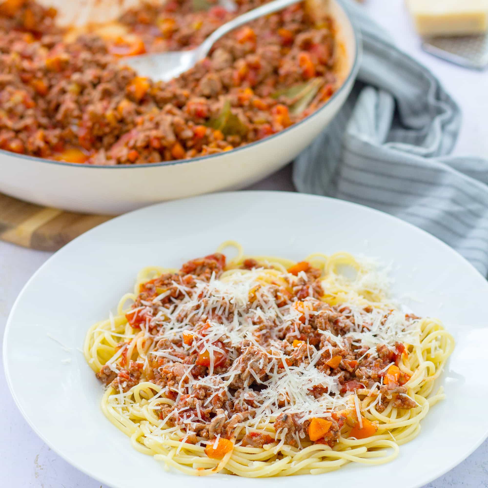 Easy Lamb Bolognese