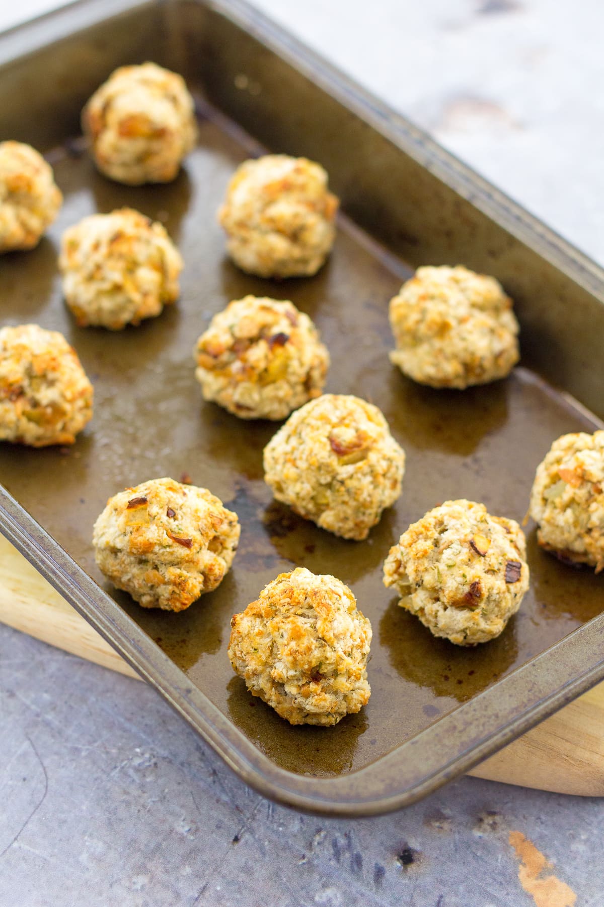 Easy Sage and Onion Stuffing Balls