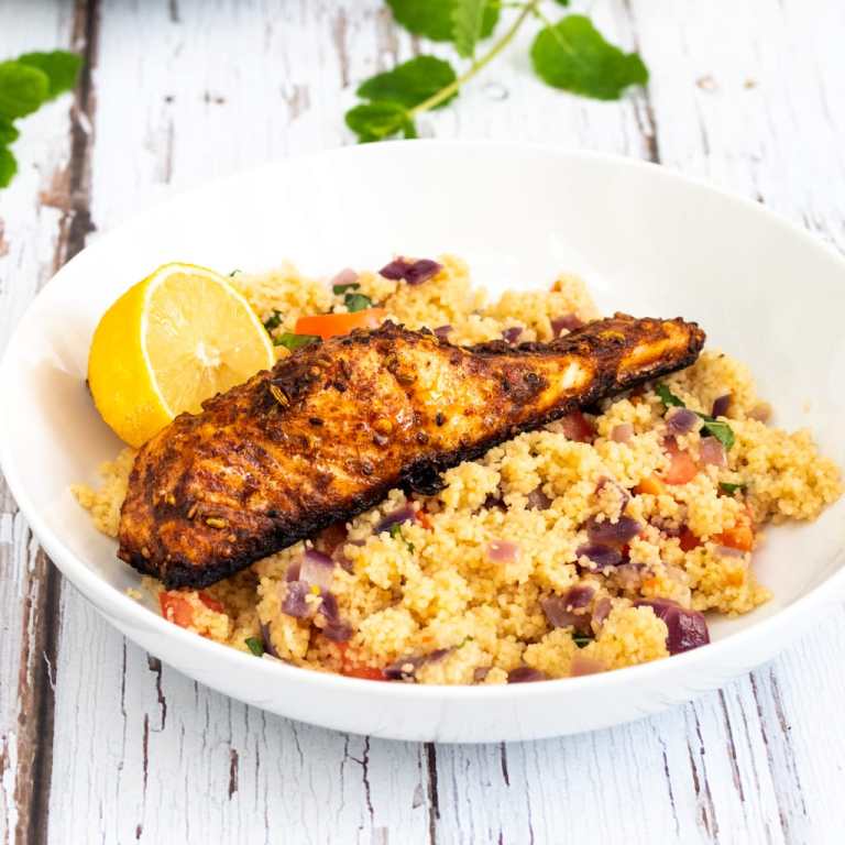 Moroccan Spiced Salmon