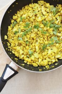 Indian Spiced Cauliflower Rice