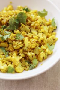 Indian Spiced Cauliflower Rice