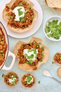 Lamb Keema Chapati Bowls