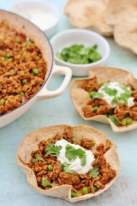 Lamb Keema Chapati Bowls