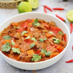 Leftover Roast Beef Curry 