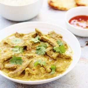 Leftover Lamb Korma