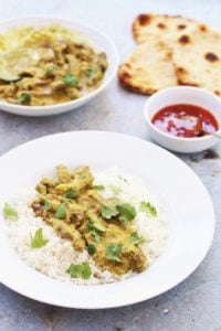 Leftover Lamb Korma