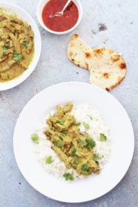 Leftover Lamb Korma