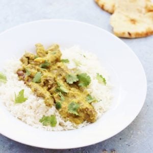 Leftover Lamb Korma