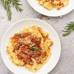 Leftover Lamb Ragu