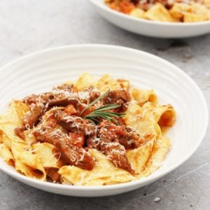 Leftover Lamb Ragu