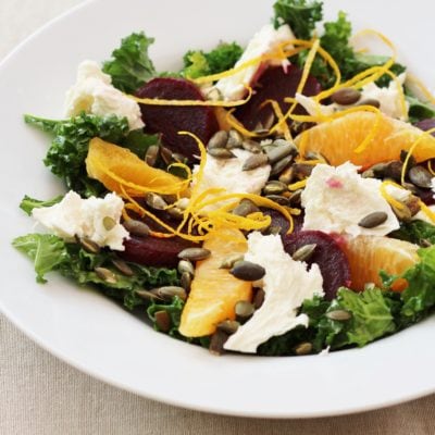 Beetroot, Kale and Orange Salad