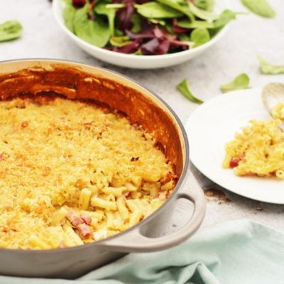 Leek and Bacon Macaroni Cheese