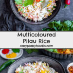 Multicoloured Pilau Rice Pin