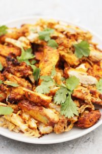 Oven Baked Chicken Shawarma with Garlic Sauce