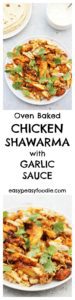 Have you tried chicken shawarma yet? If not then you have been missing a treat – chicken drenched in a deliciously easy marinade, full of gorgeous Middle Eastern spices, then roasted in the oven for 30 minutes – so simple, but unbelievably good! #chicken #shawarma 