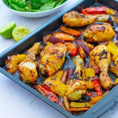 Peri Peri Chicken Traybake