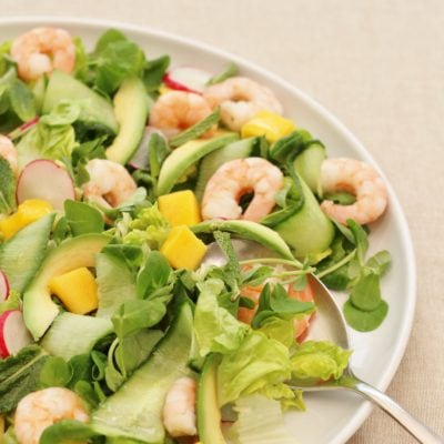 Easy Prawn, Avocado and Mango Salad