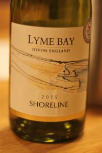 Lyme Bay Shoreline English Wine at the River Cottage