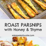 Roast Parsnips with Honey and Thyme