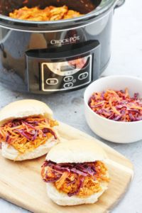 Slow Cooker BBQ Chicken Sliders and Crock-Pot Review