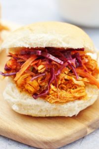 Slow Cooker BBQ Chicken Sliders and Crock-Pot Review