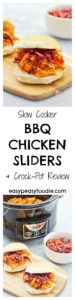 The ultimate, low effort, maximum flavour recipe, these Slow Cooker BBQ Chicken Sliders are ridiculously delicious and oh so easy - with under 5 minutes prep time, let your Crock-Pot take the strain this summer! #SlowCooker #BBQ #Chicken #PulledChicken #Sliders #CrockPot #Review #SummerWithCrockPot