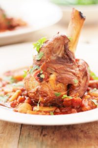 Spanish Red Wine and Lamb Shank Casserole