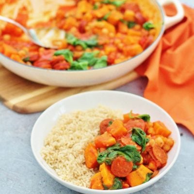 Chorizo, Chickpea and Sweet Potato Stew