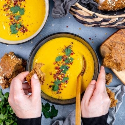 Spiced Carrot and Lentil Soup HERO