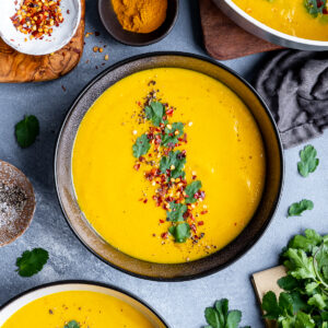 Spiced Carrot and Lentil Soup Hero