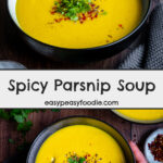 Spicy Parsnip Soup Pin