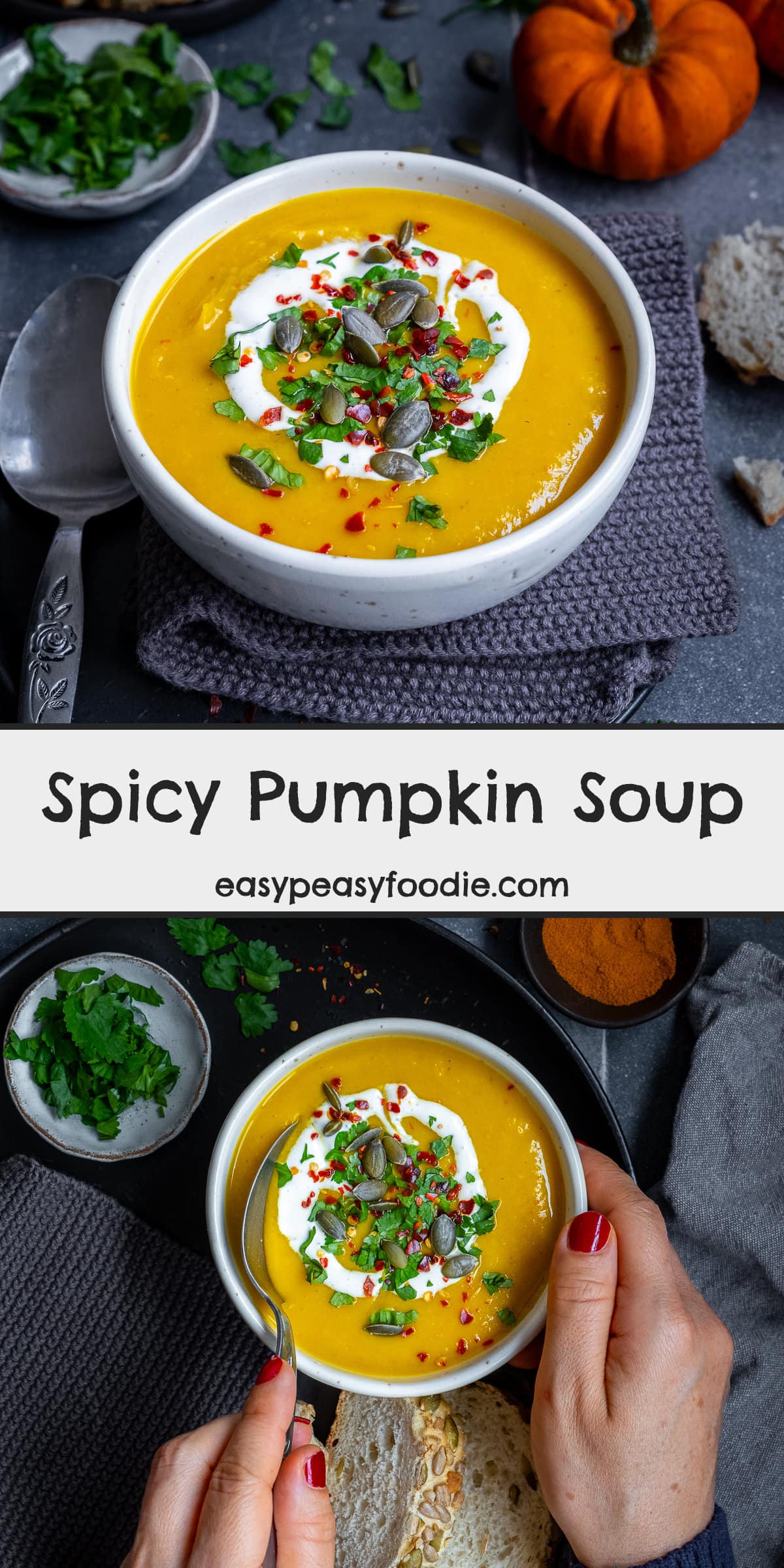 Spicy Pumpkin Soup Pin