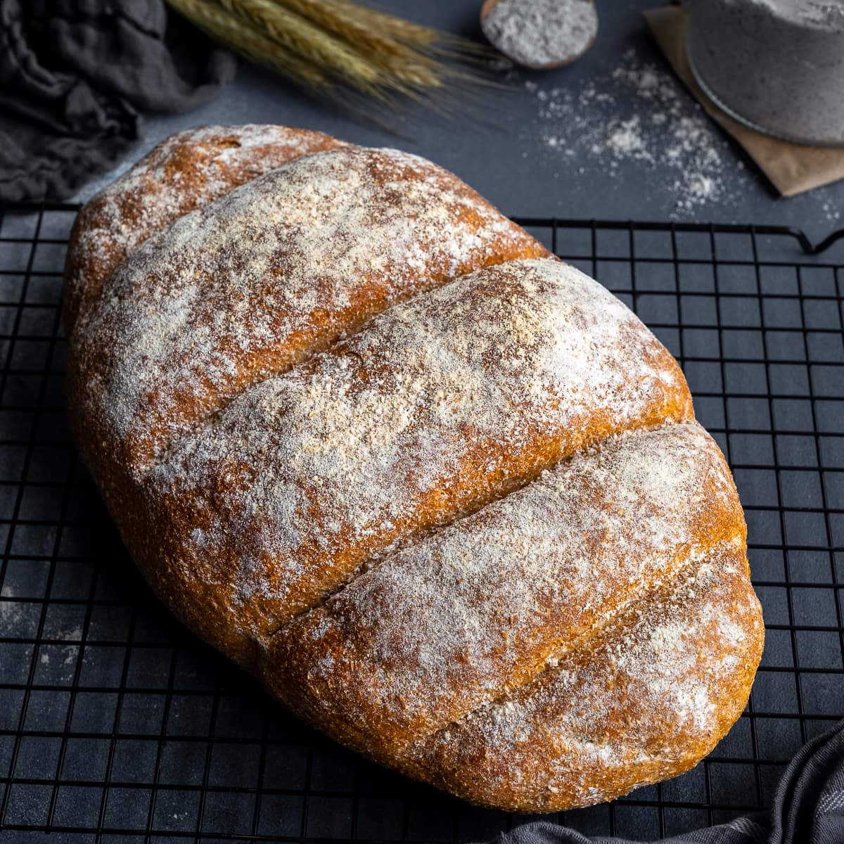 Super Simple Wholemeal Bread Hero