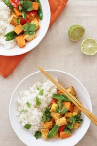 Thai Red Tofu and Sweet Potato Curry