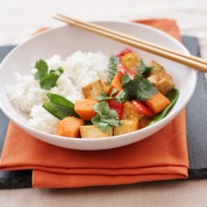 Thai Red Tofu and Sweet Potato Curry