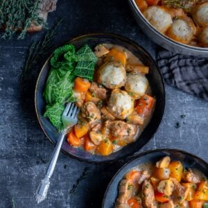 Traditional Beef Stew and Suet Dumplings HERO