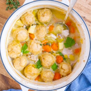 Traditional British Suet Dumplings