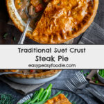 Traditional Suet Crust Steak Pie Pin