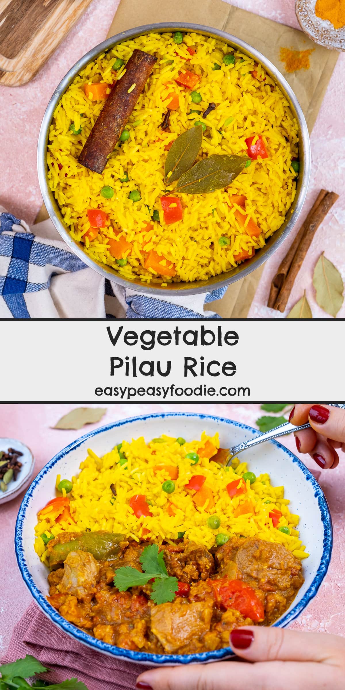 Vegetable Pilau Rice Pin