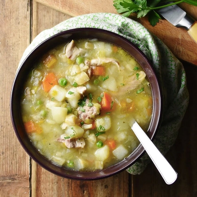 Chicken and Potato Vegetable Soup